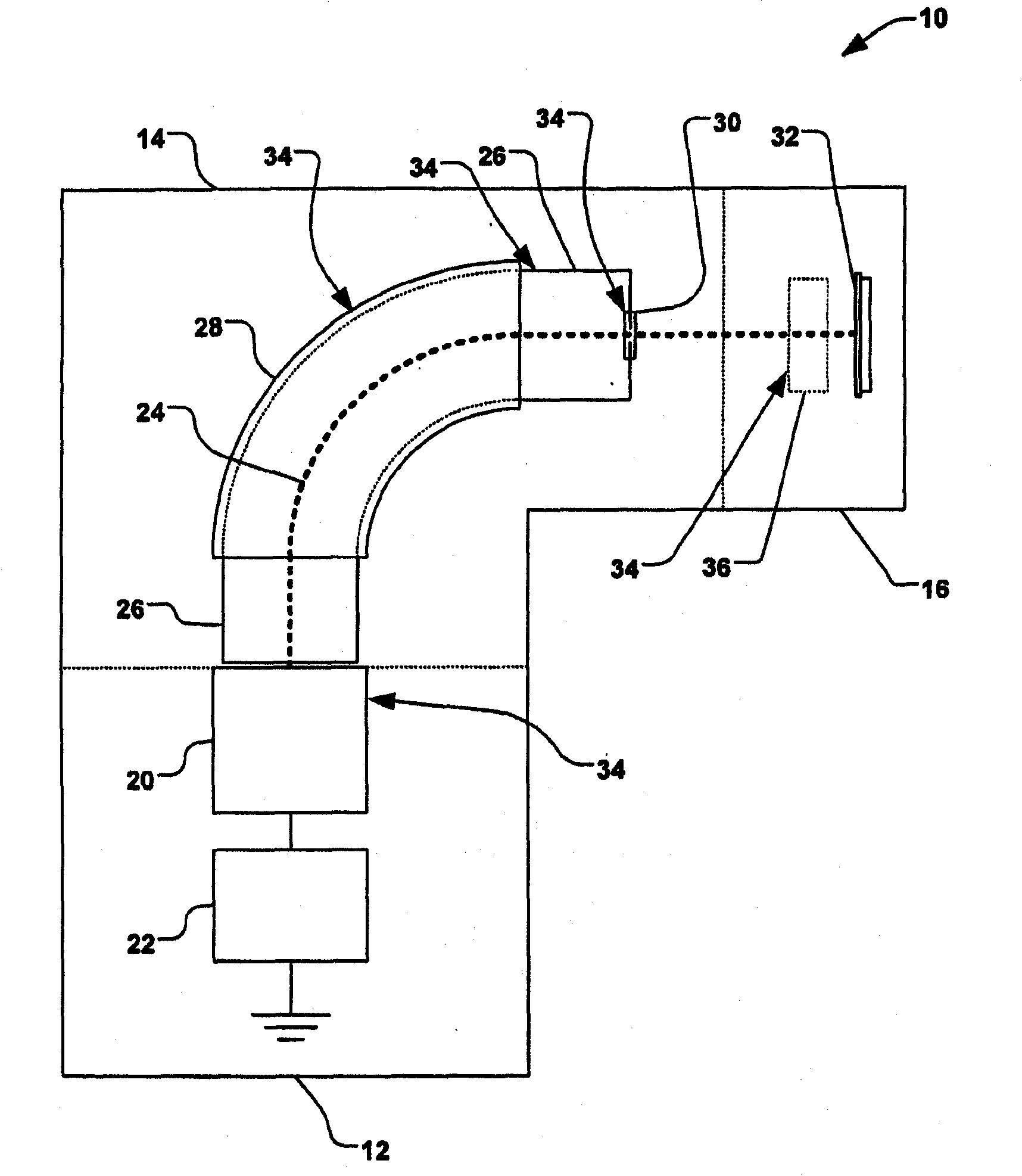 Control of particles on semiconductor wafers when implanting boron hydrides