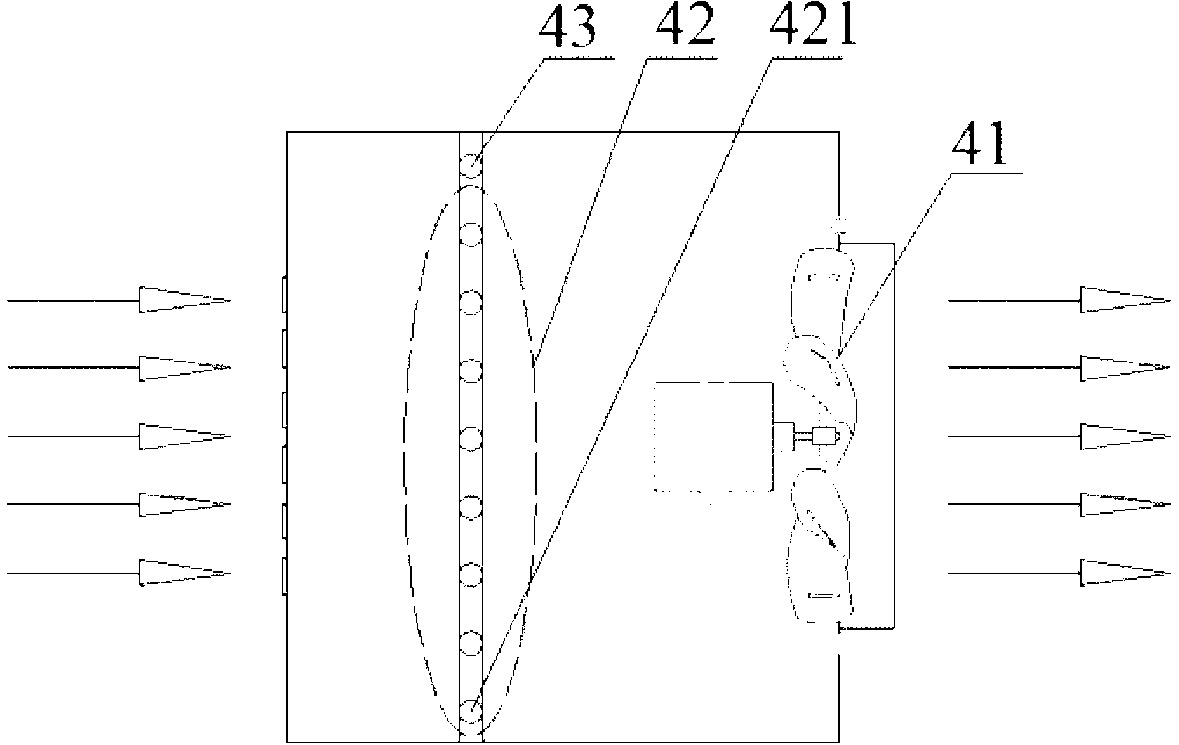 Frostless air handling unit and proportion-integration-differential control method thereof