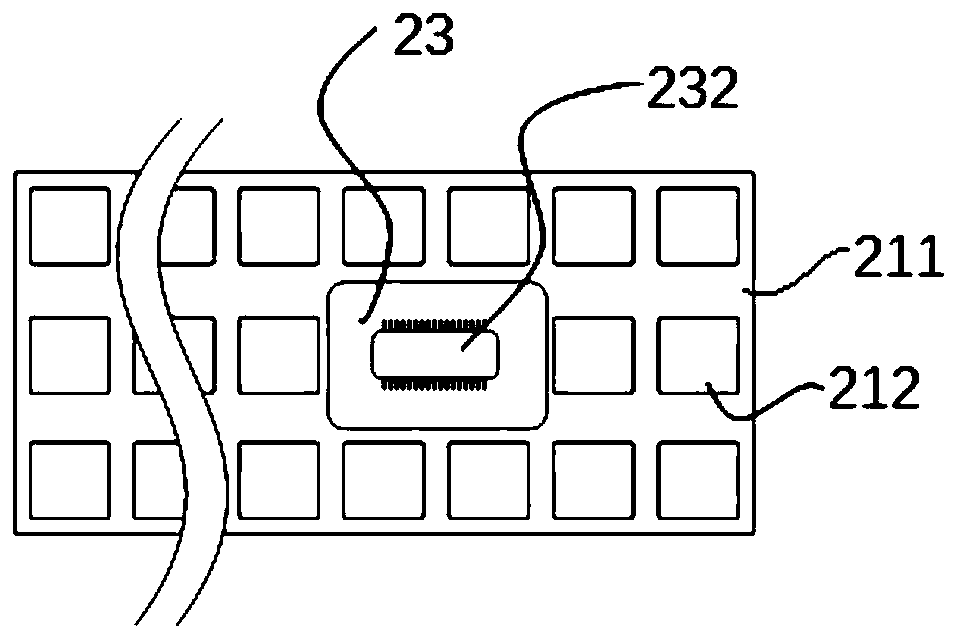 Flexible LED display screen and automobile comprising same