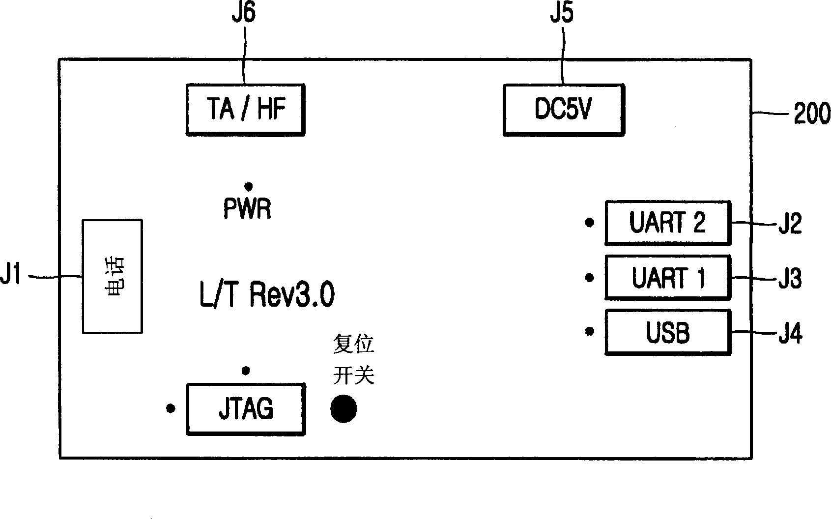 Multiple level converter of mobile communication terminal