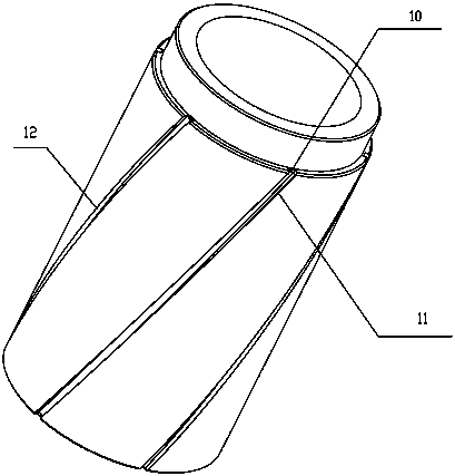 Self-lubricating bearing device for high-temperature molten salt pump