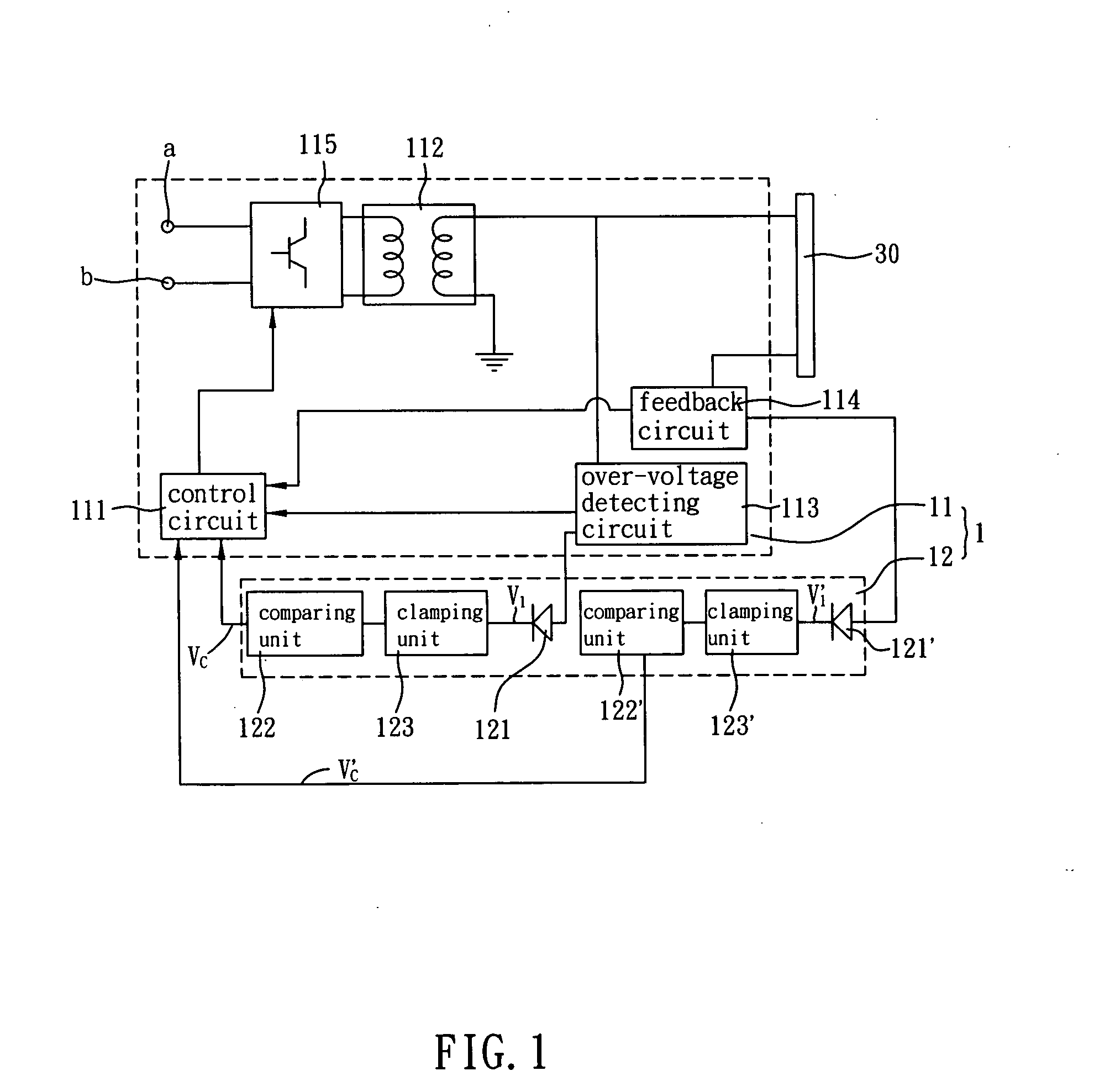 Inverter system and detecting device thereof