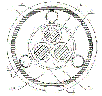 Reinforced photoelectric composite cable