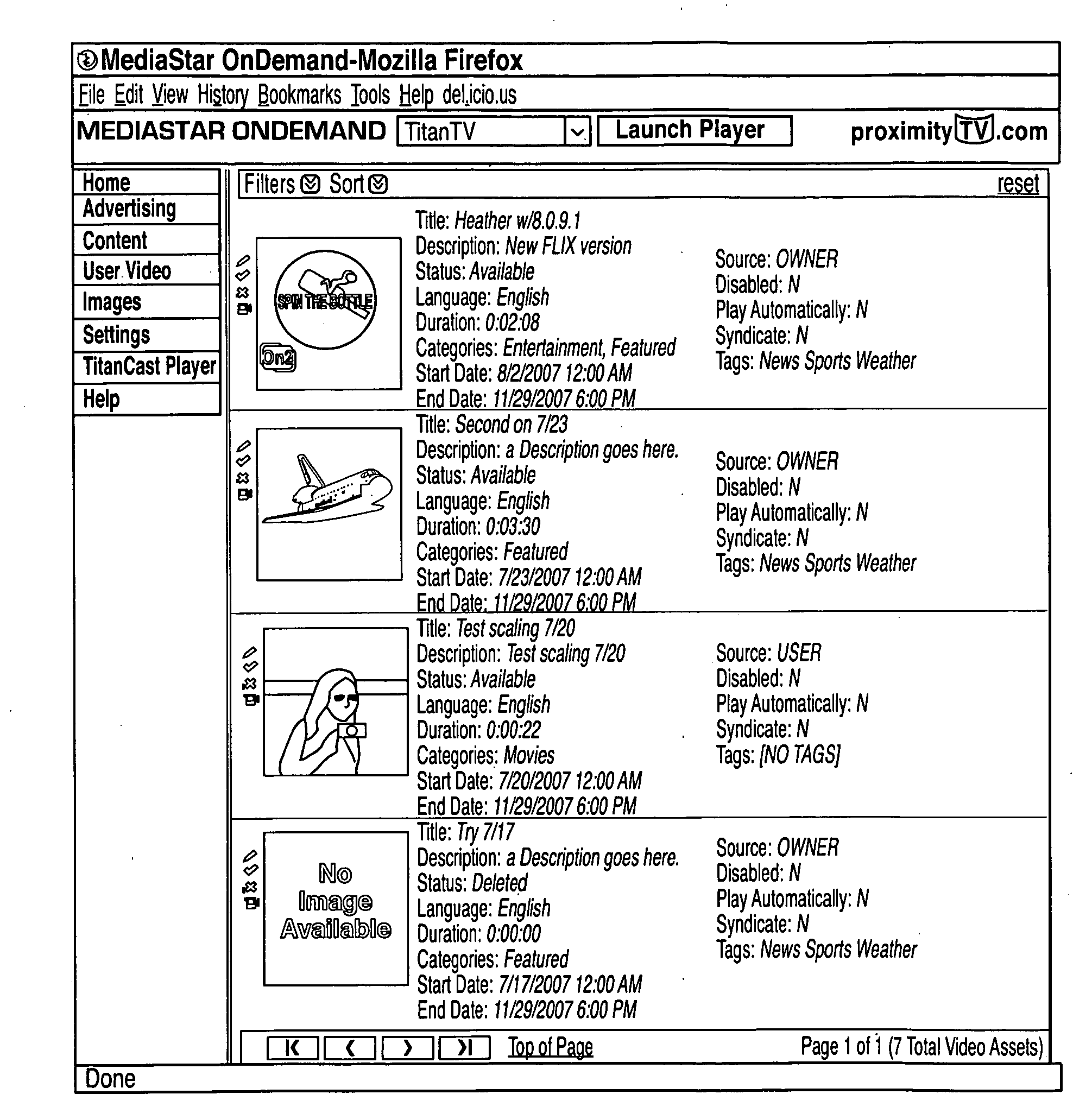 Network Content Objection Handling System and Method