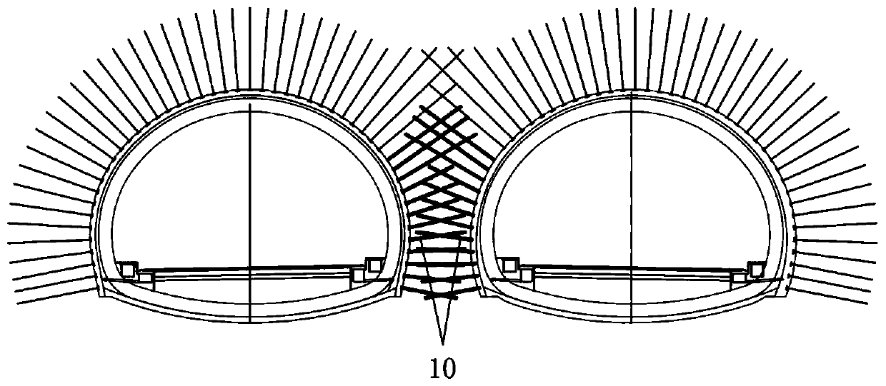 A Construction Method for Vibration Absorption of Tunnel Exit with Very Small Clear Distance