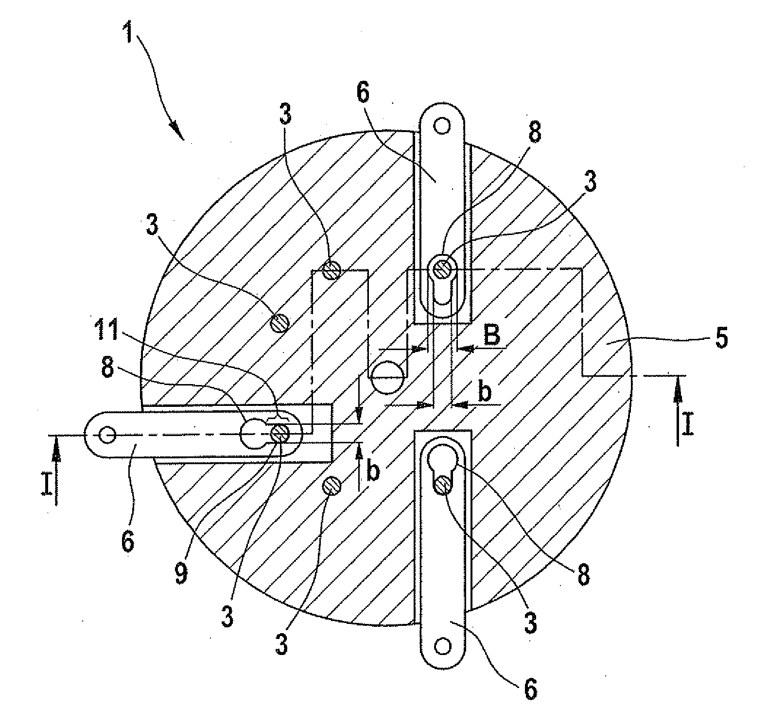 Electrical apparatus with a contacting device