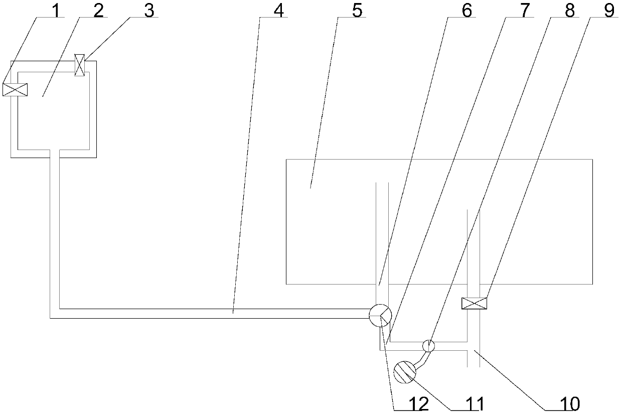 Water heater with residual hot water collection device and control method of water heater.