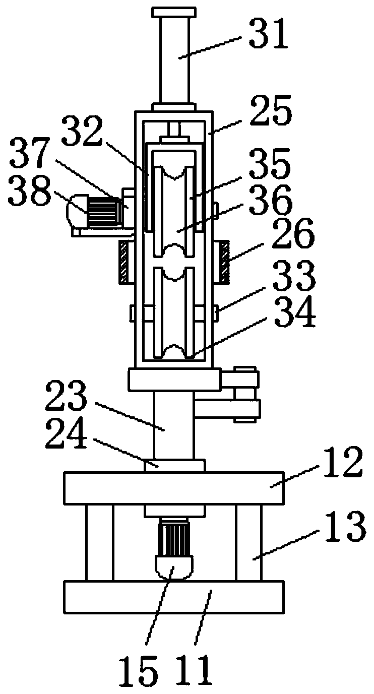 Wire drawing machine for precision screw production