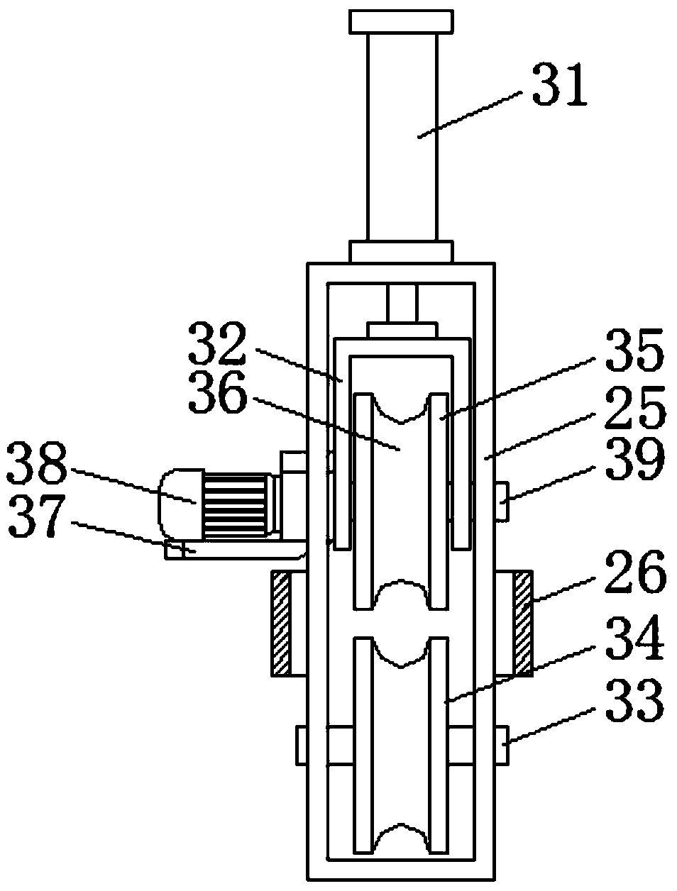 Wire drawing machine for precision screw production