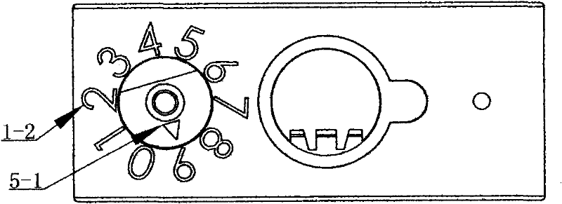 Anti-theft and anti-riot padlock provided with password auxiliary locking device