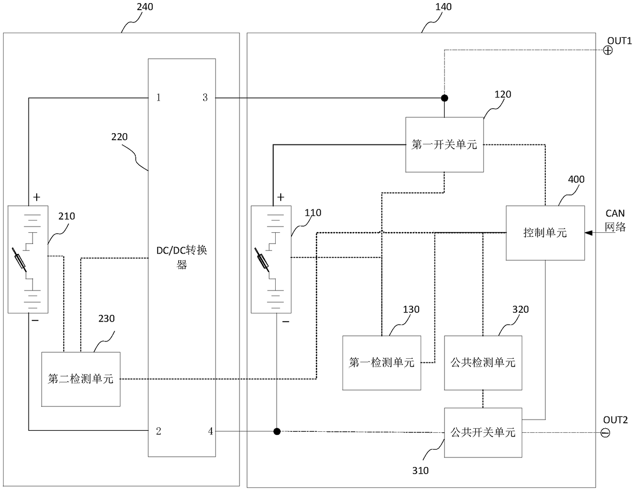 Dual-source battery pack, management method and system, and electric vehicle