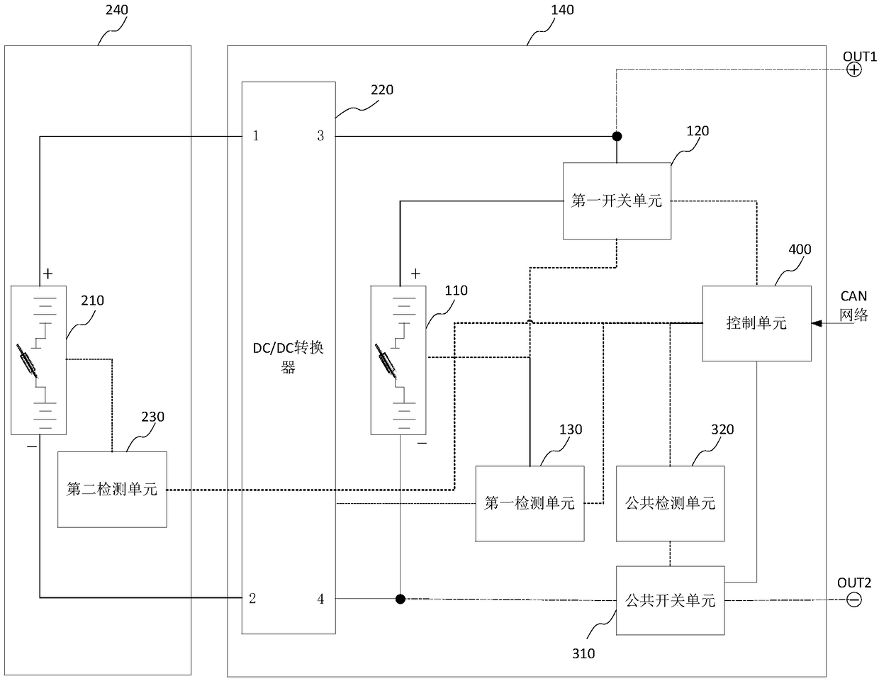 Dual-source battery pack, management method and system, and electric vehicle