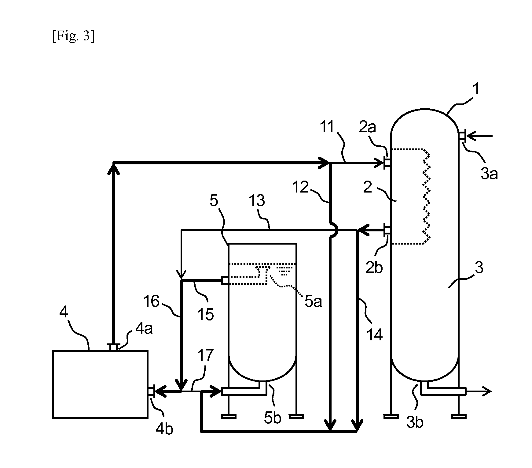 Process for producing (METH)acrylic acid and crystallization system