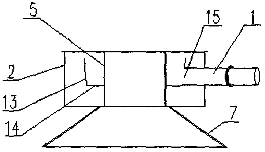 Material evenly distributing device of flow stabilizing cylinder of central transmission thickener