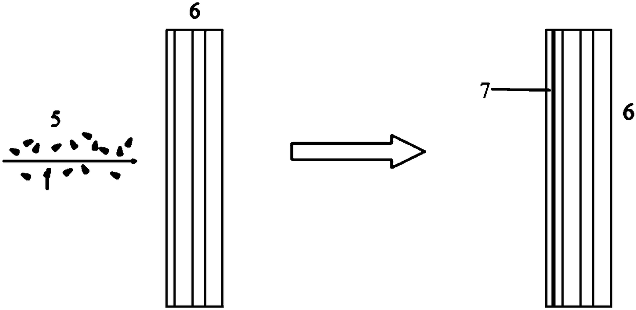 Filter bag for filtering and recovering nonferrous metal dust and preparation method thereof