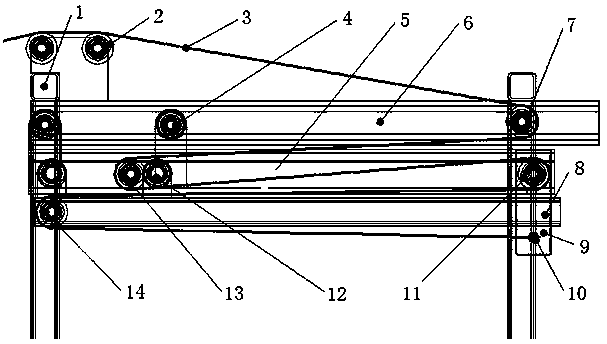 Mounting method for camera of picking machine and telescoping mechanism of camera