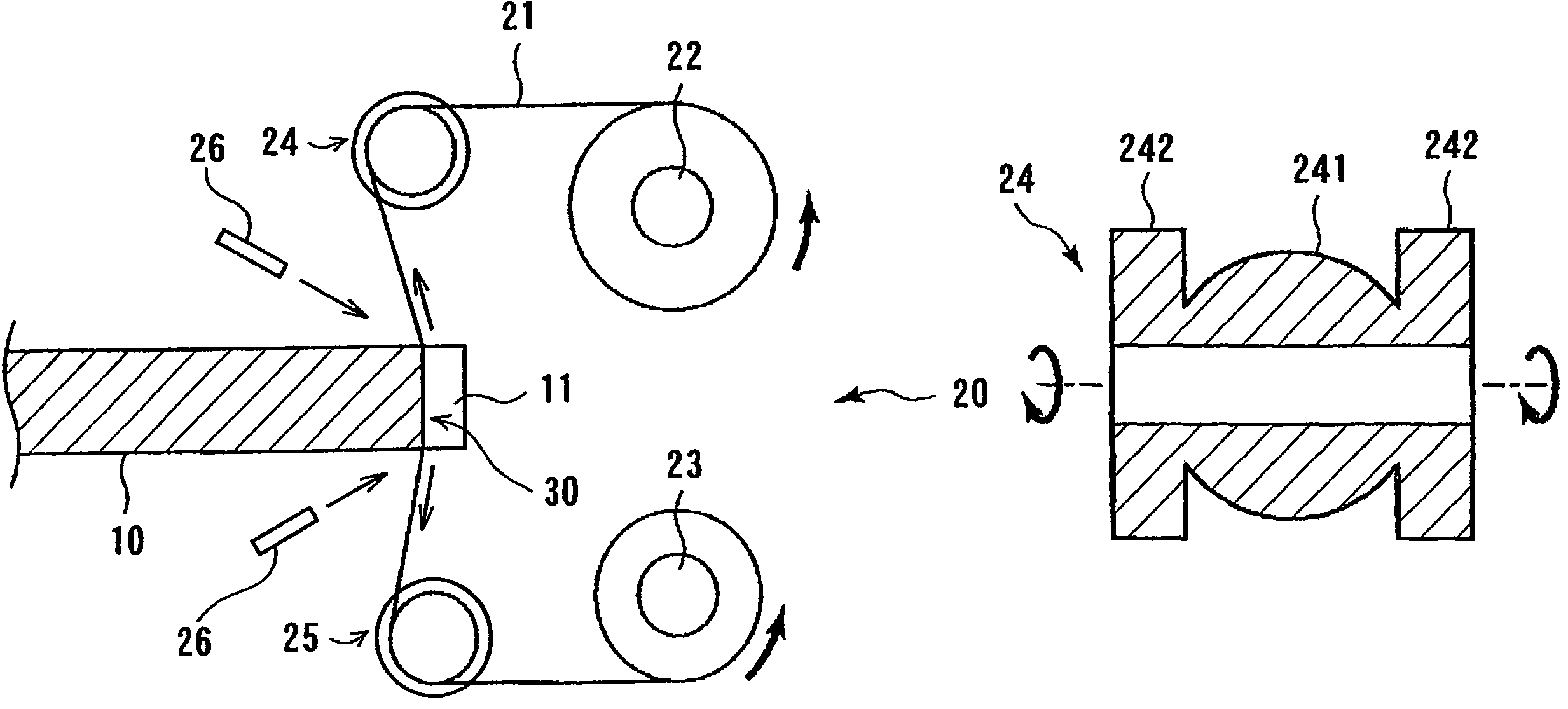 Polishing apparatus and polishing method