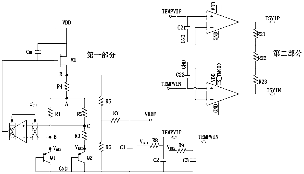 A high-precision temperature sensor without calibration