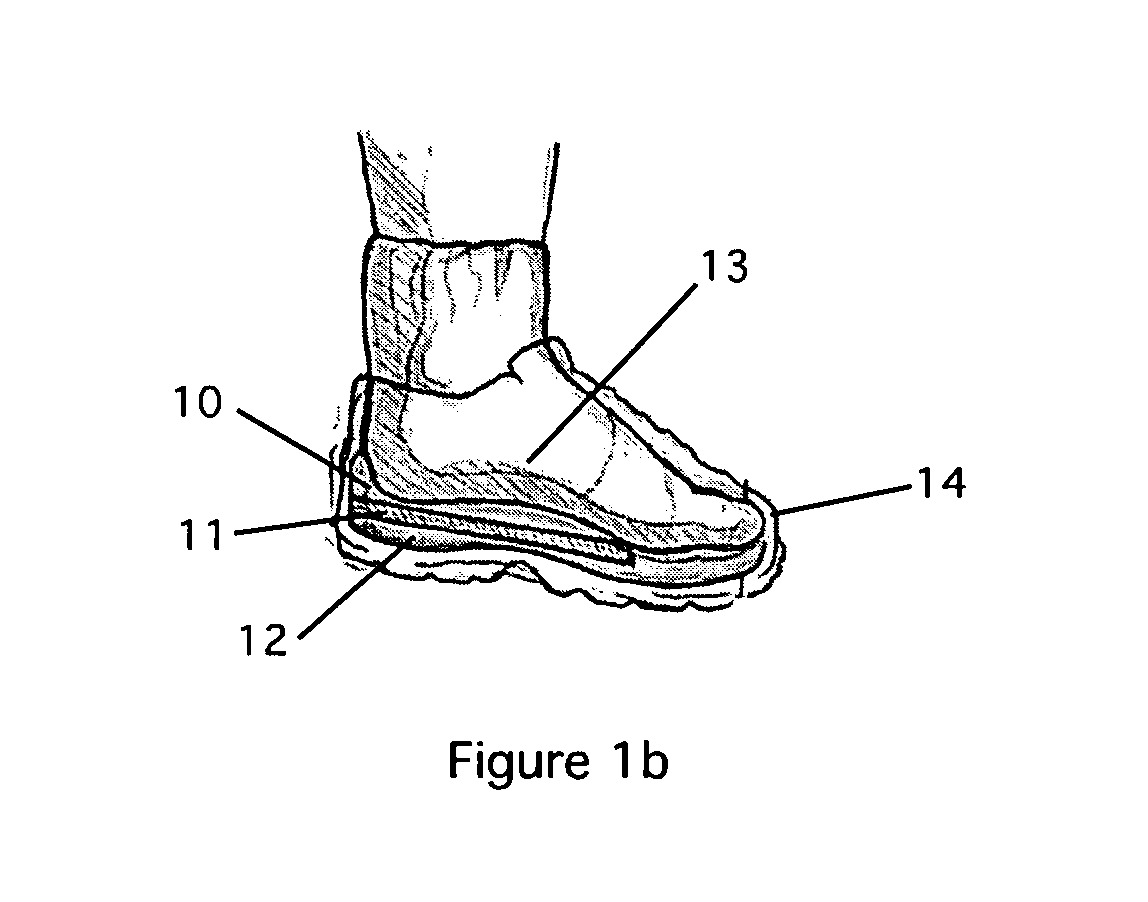 Method and apparatus for improving human balance and gait and preventing foot injury