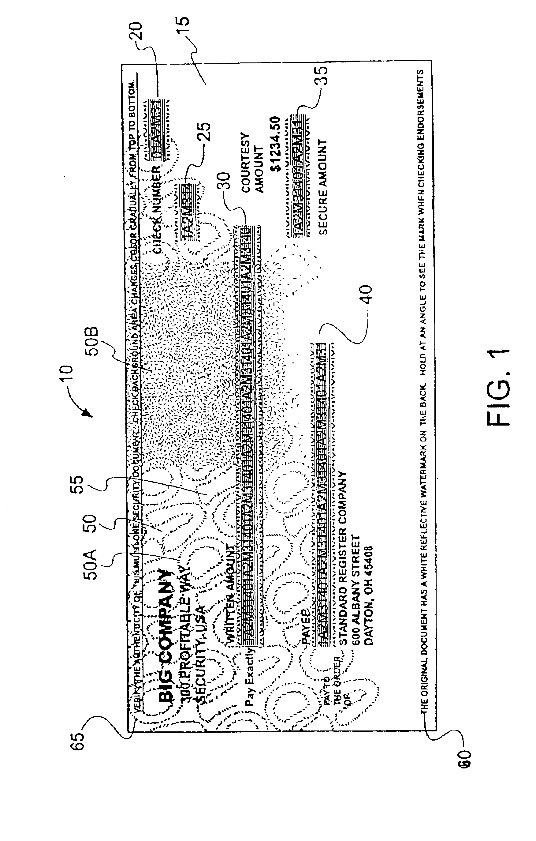 Secure document with self-authenticating, encryptable font