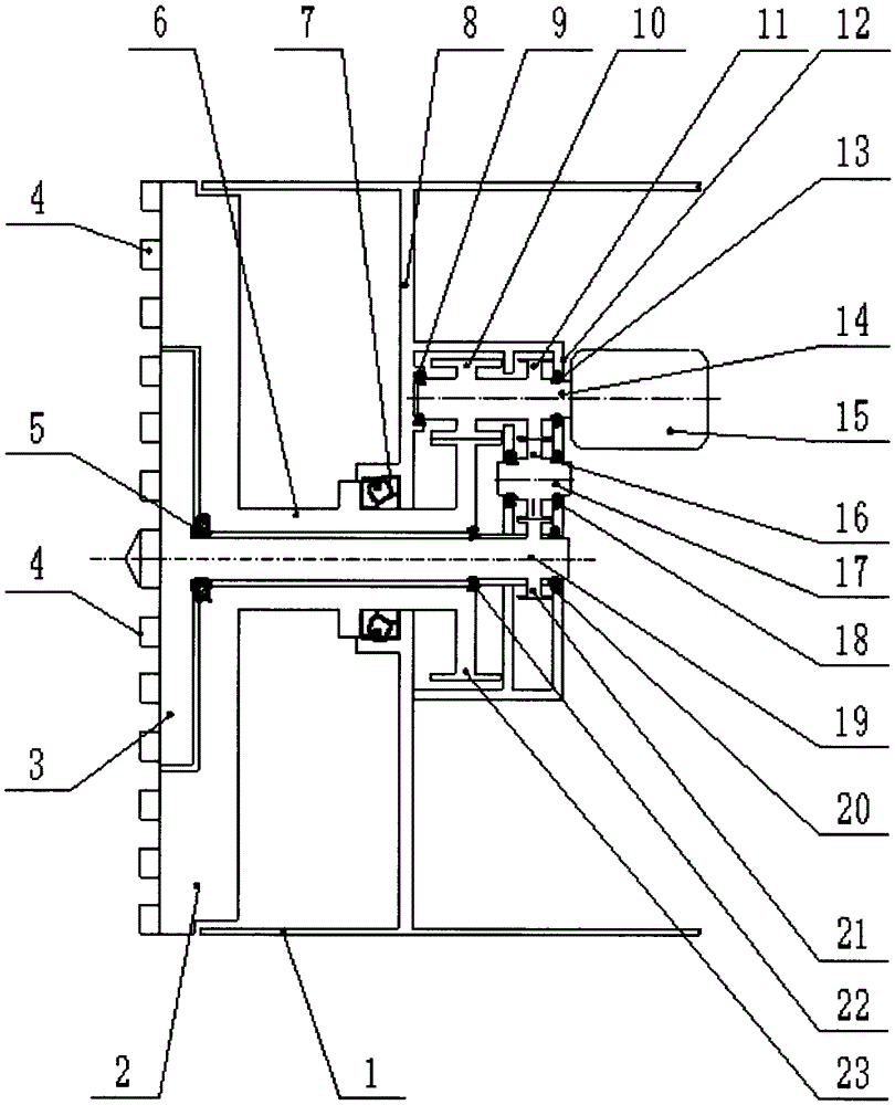 Anti-torsion and even-abrasion heading machine