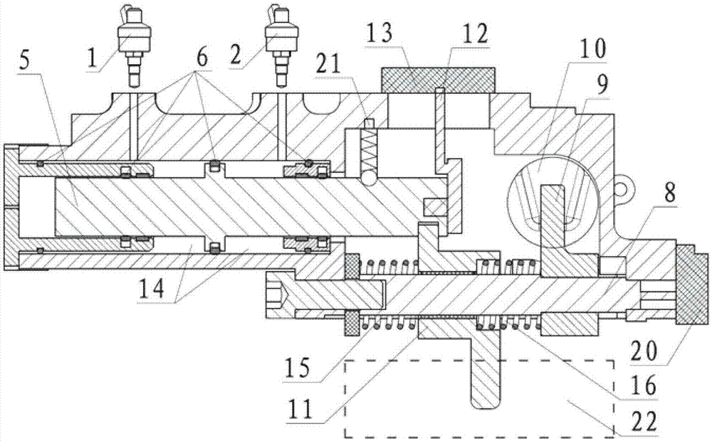 Mechanical automatic transmission selector shift actuator