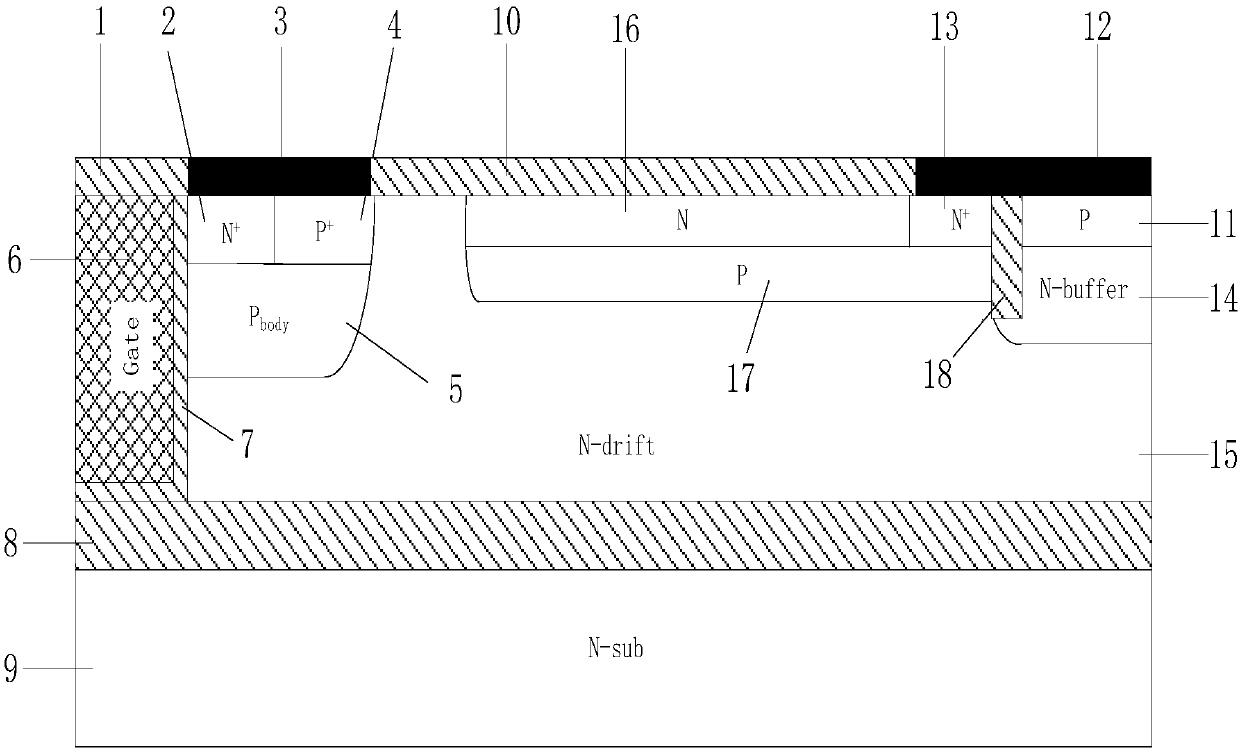 SOI-RC-LIGBT device and preparation method thereof