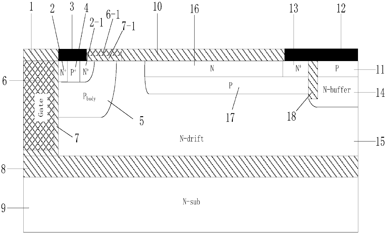 SOI-RC-LIGBT device and preparation method thereof