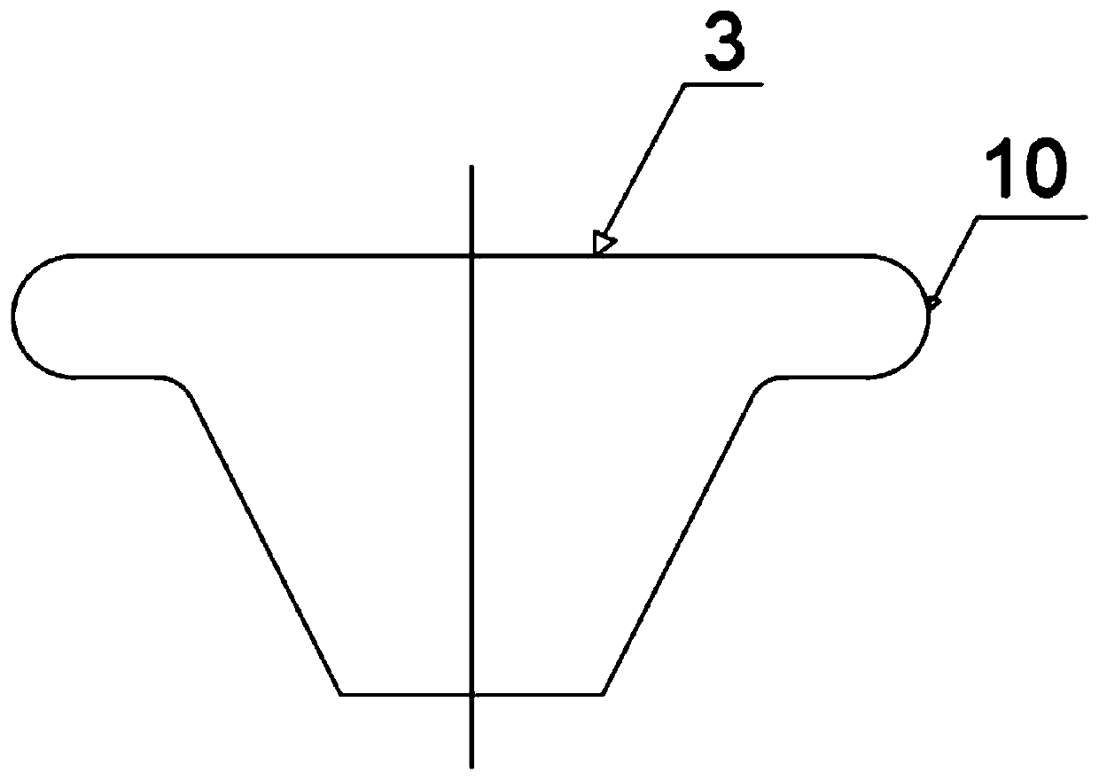 Cold heading process for connecting flange of automobile exhaust pipe