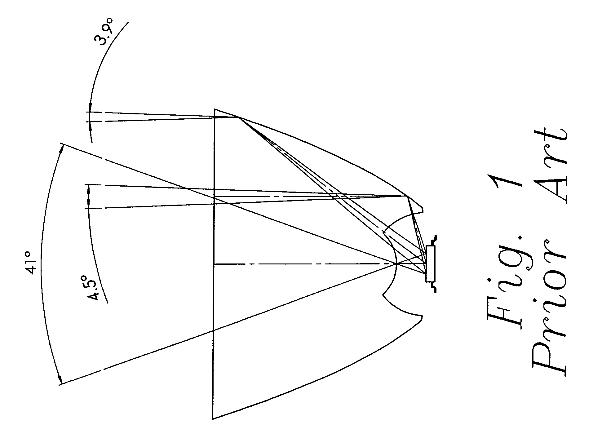 Optical system with reflectors and light pipes