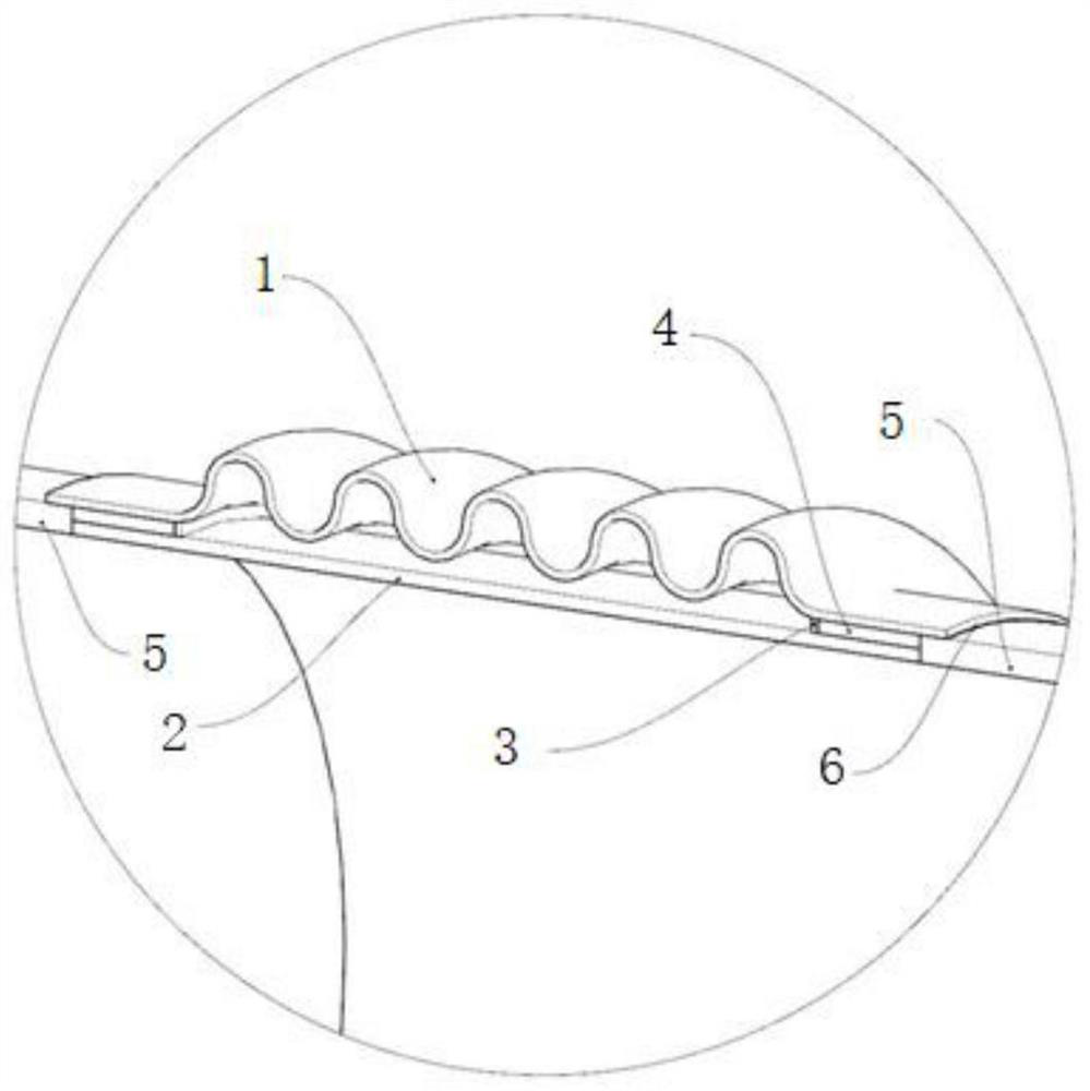 Steel pipe connecting structure for compensating differential settlement and construction method