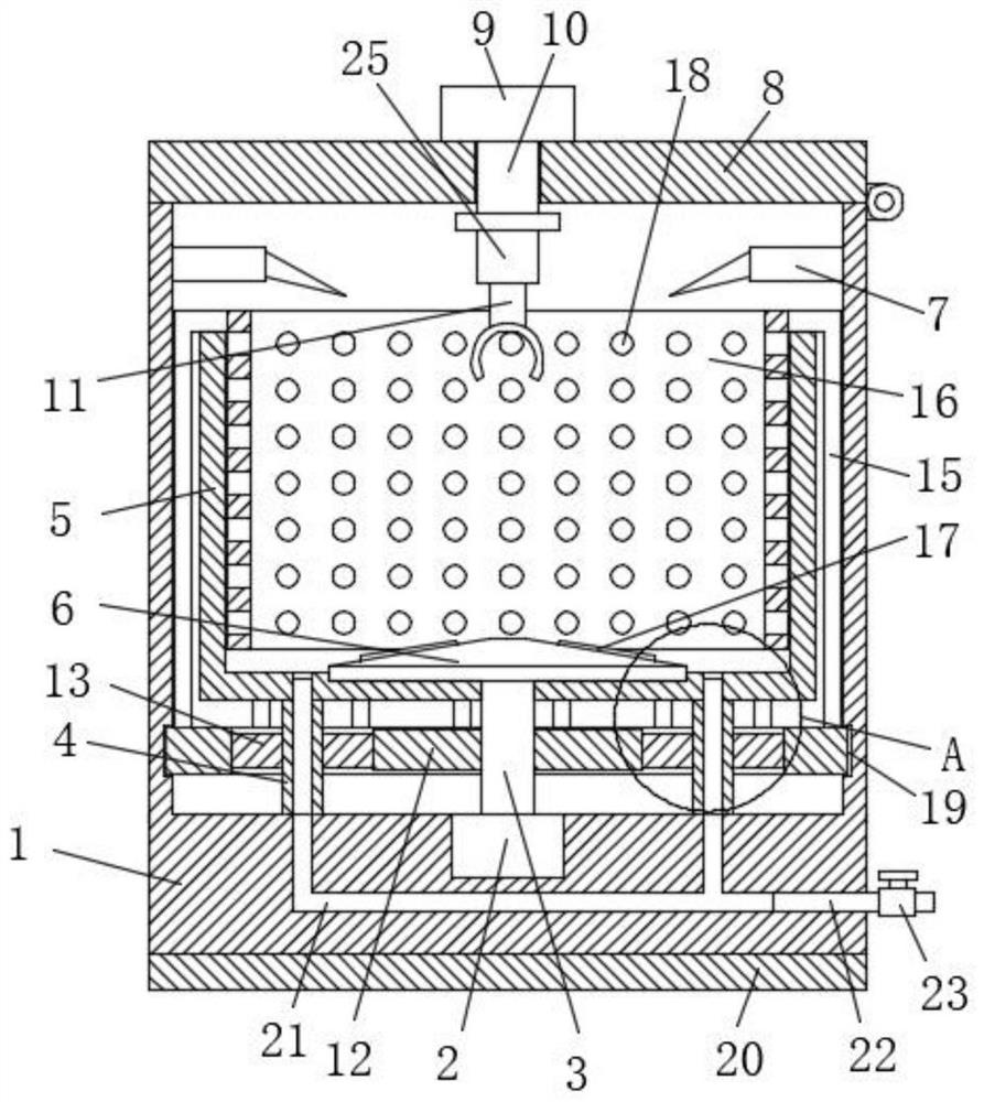 Device for quickly cleaning gastrointestinal endoscope