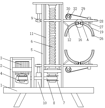 A natural gas connection pipeline leakage detection control device