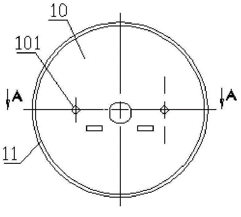 LED lamp radiating assembly