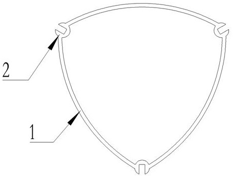 Integral lateral sealing device of rotor engine