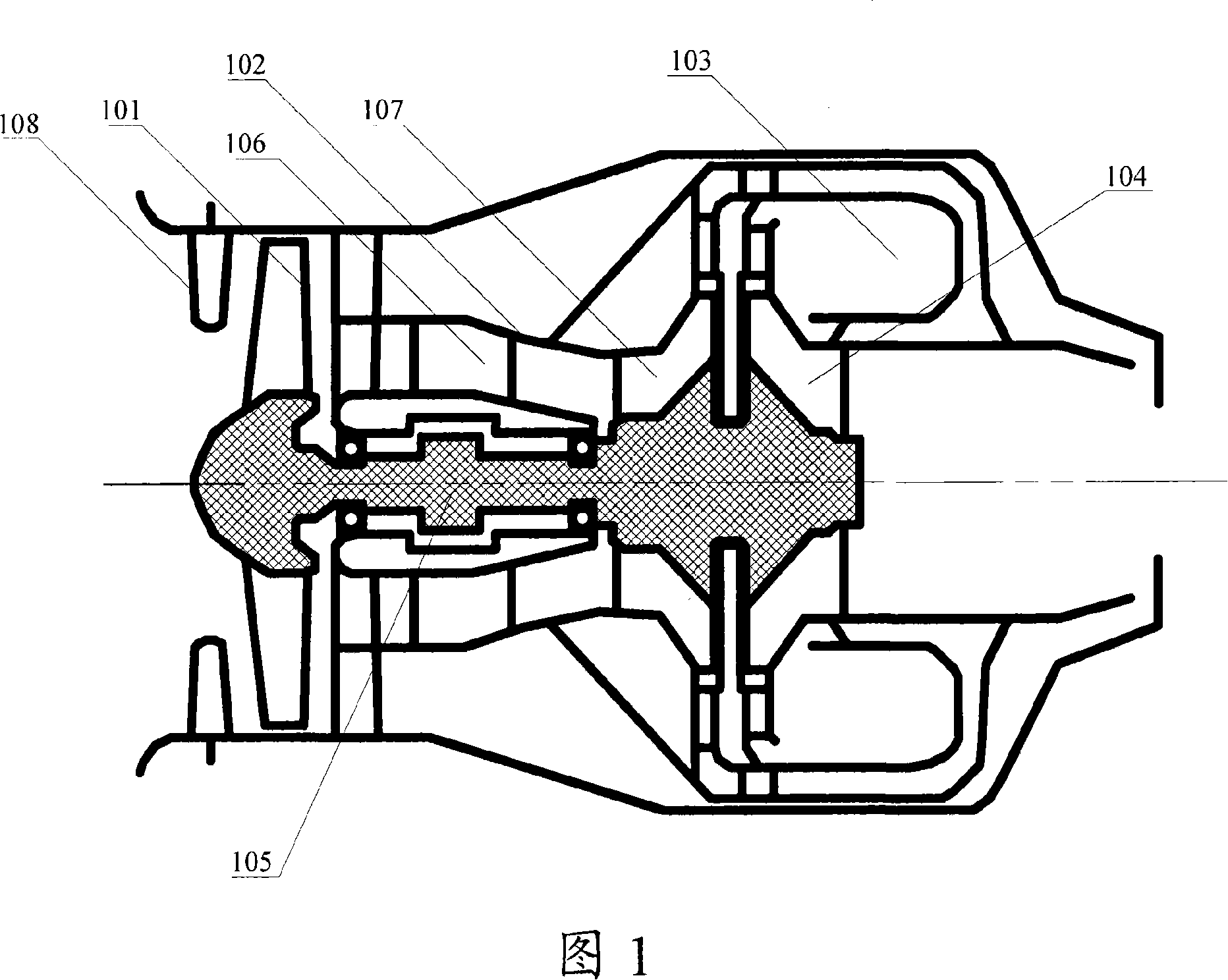 Turbine fan engine and design method thereof