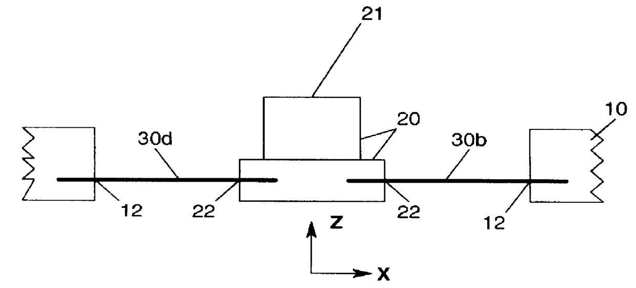 Mechanical assembly for regulating the temperature of an electronic device which incorporates a single leaf spring for self-alignment plus a low initial contact force and a low profile