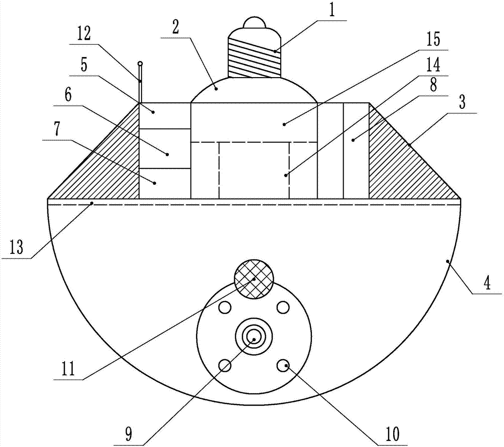 Socket quick joint type rotary camera