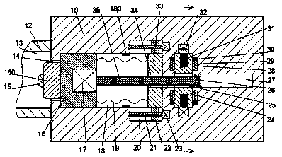 Training projectile with a variable range