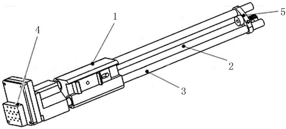 Labelling head with label detection function and applicable to electric energy meter labelling machine