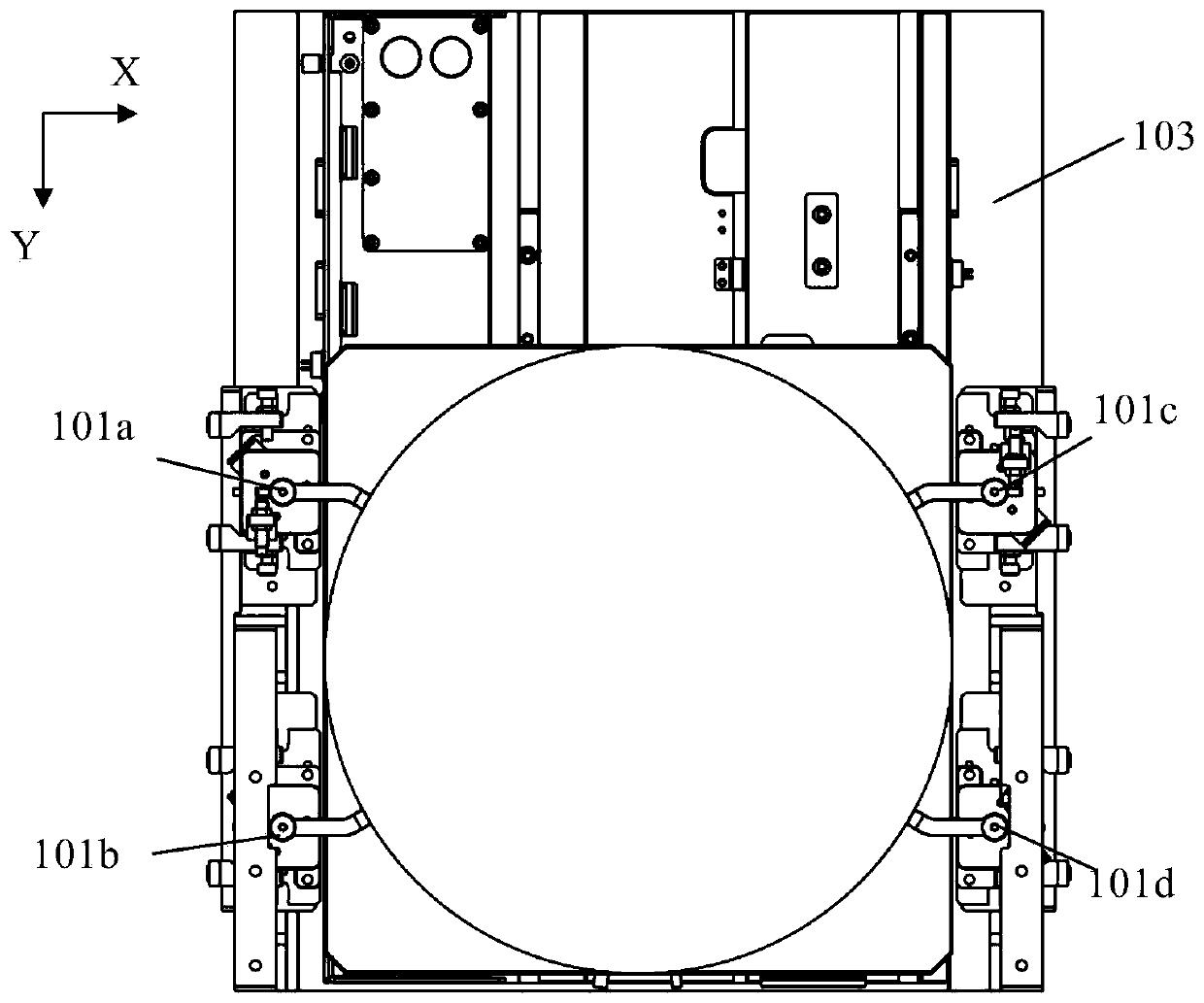 Sheet-like body transfer device and method and silicon wafer film thickness measuring system using the same