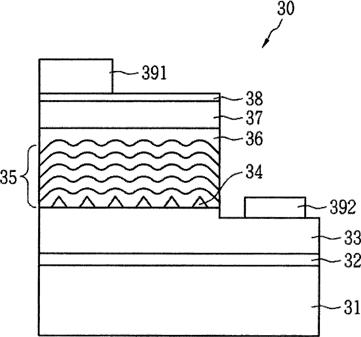 Group III nitride compound semiconductor LED and production method thereof