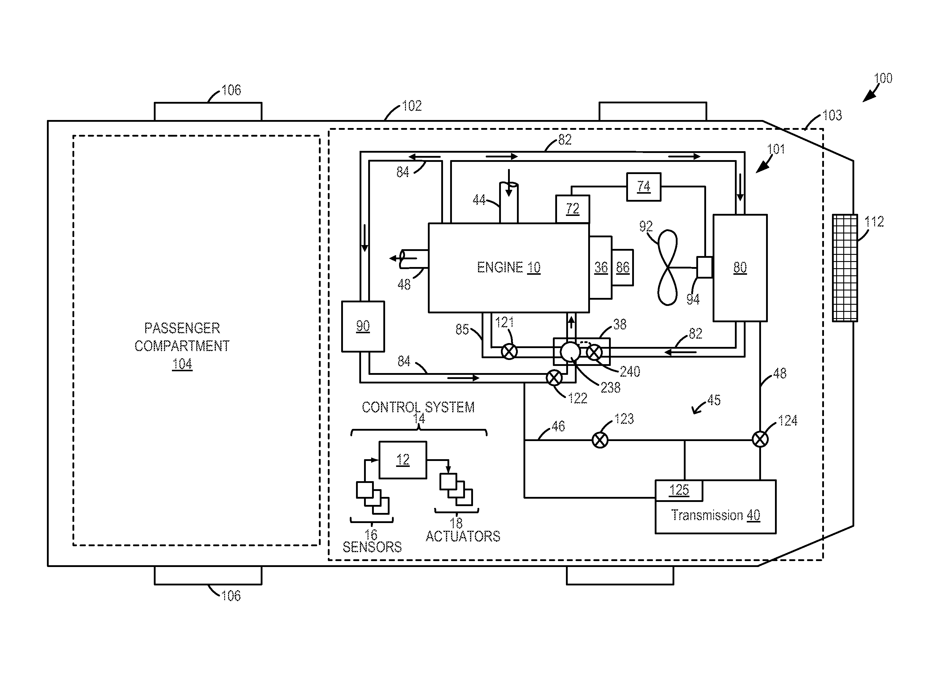 Engine cooling system control