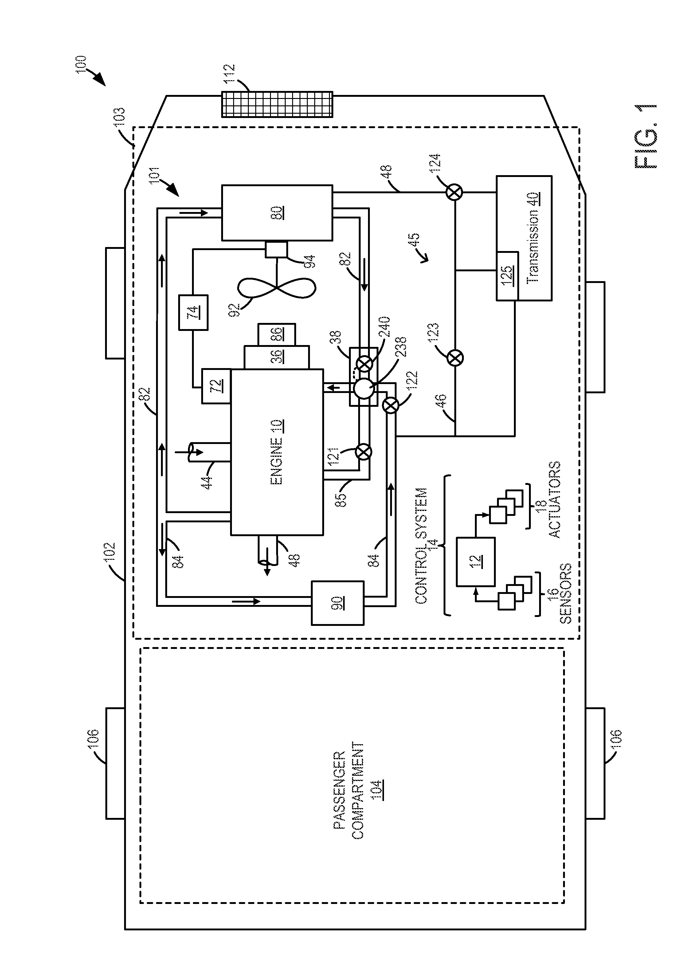 Engine cooling system control