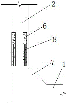 Plate type prefabricated concrete comprehensive pipe gallery