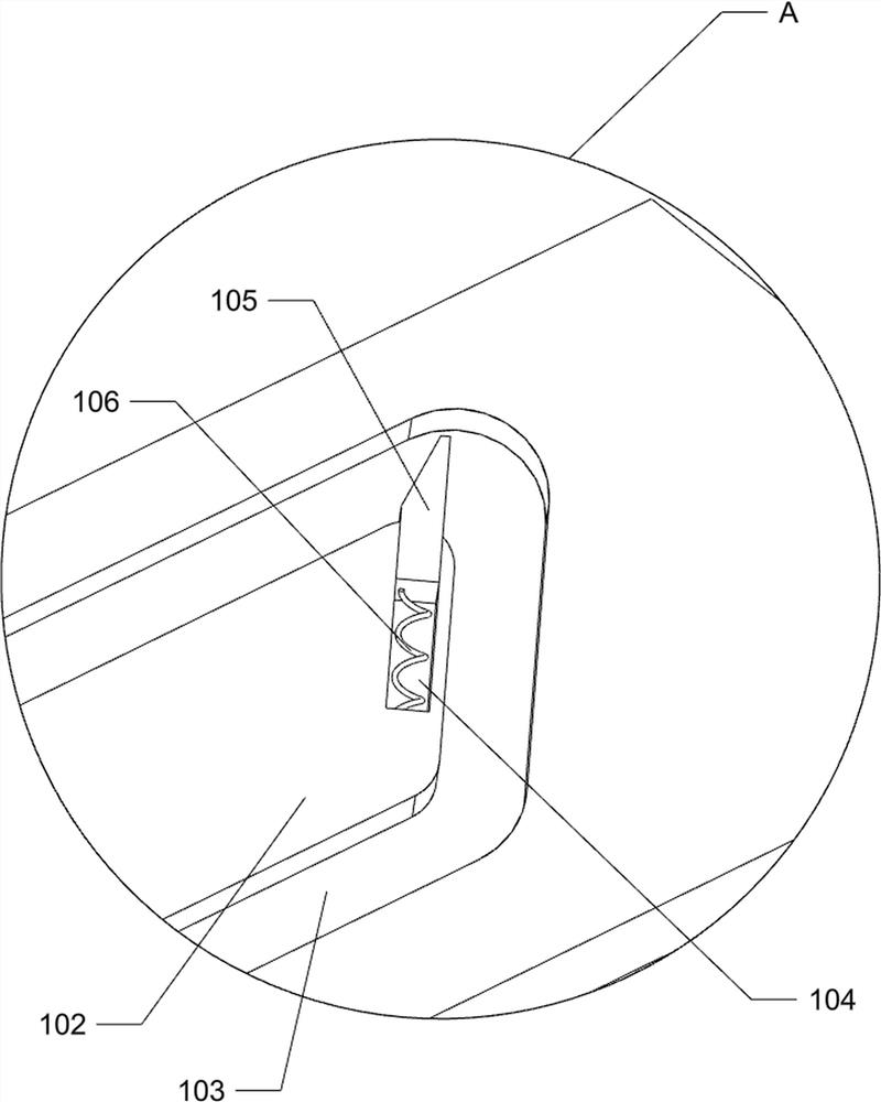 Cement paving device for building