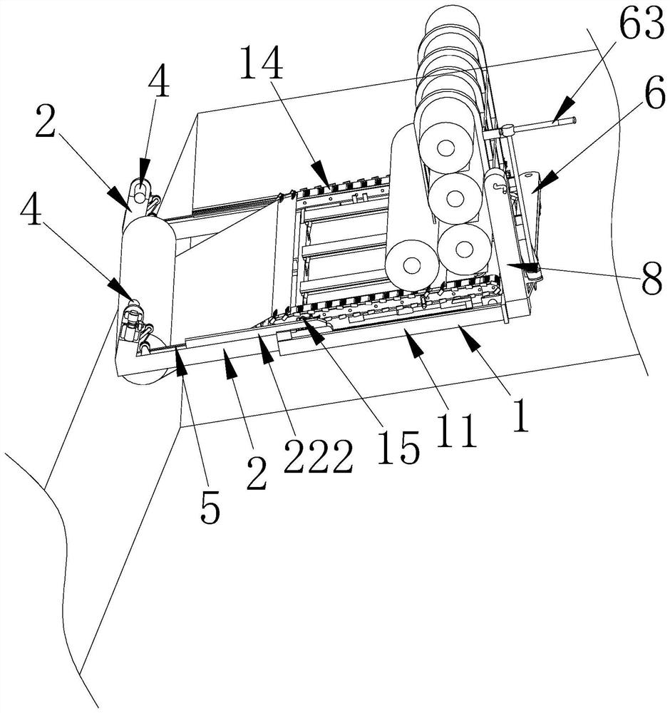Net-hanging soil replacement spraying and mixing vegetation construction method