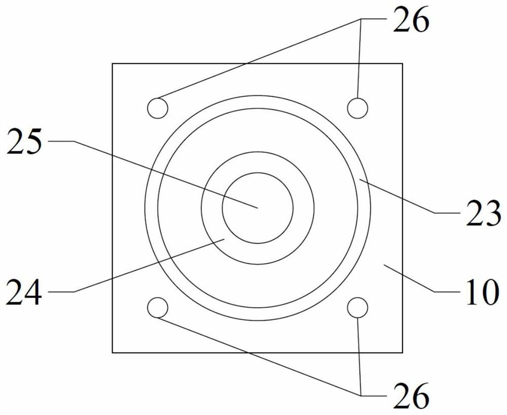 Device and method for measuring hydrogen permeability of metal material