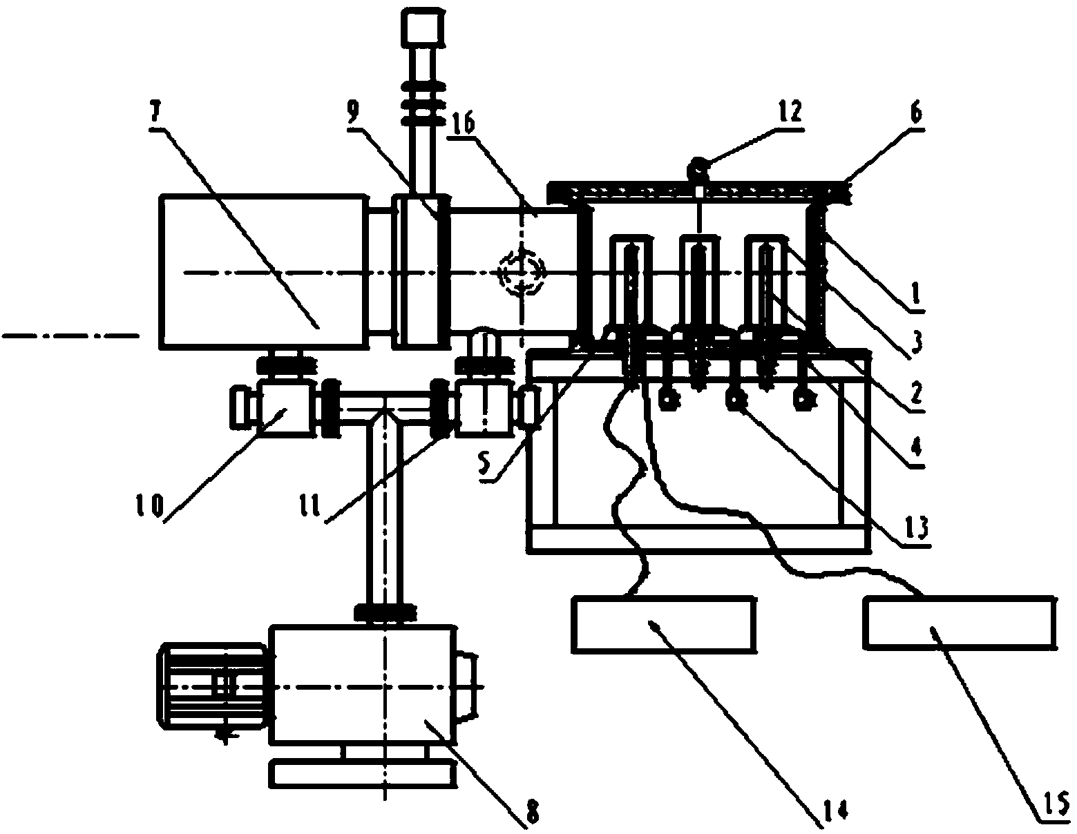 Diode sputtering coating equipment used for coating inner wall of vacuum cup