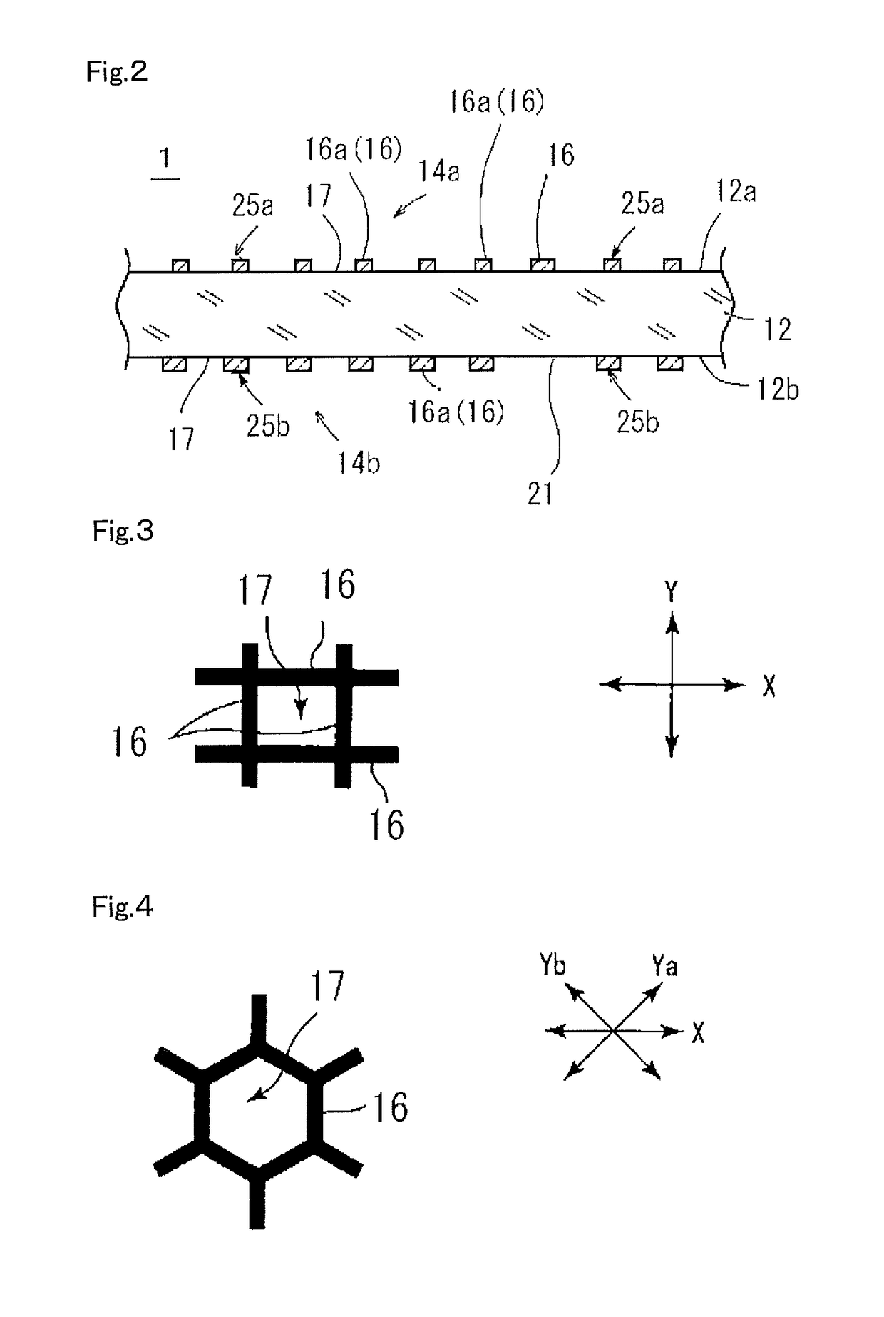 Electrode sheet for capacitance-type touch panel